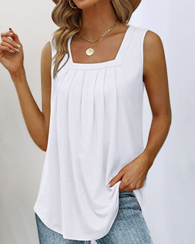Anne™ | Ärmlös tanktop med fyrkantig skärning