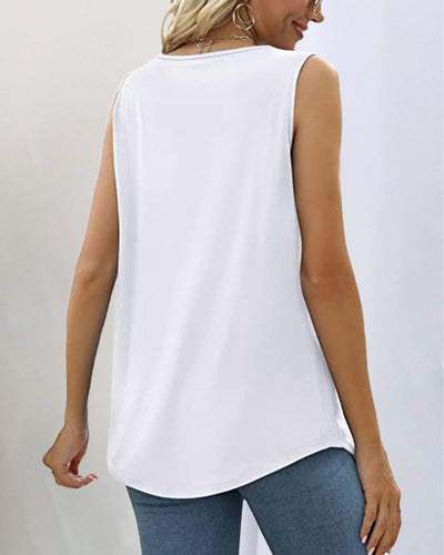 Anne™ | Ärmlös tanktop med fyrkantig skärning