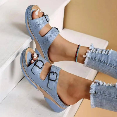 Freya™- Dubbla Spänne Ortopediska Sandaler