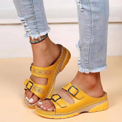 Freya™- Dubbla Spänne Ortopediska Sandaler