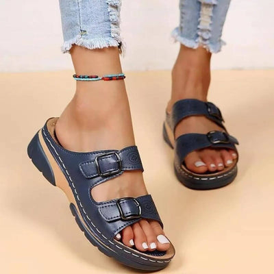 Freya™- Dubbla Spänne Ortopediska Sandaler