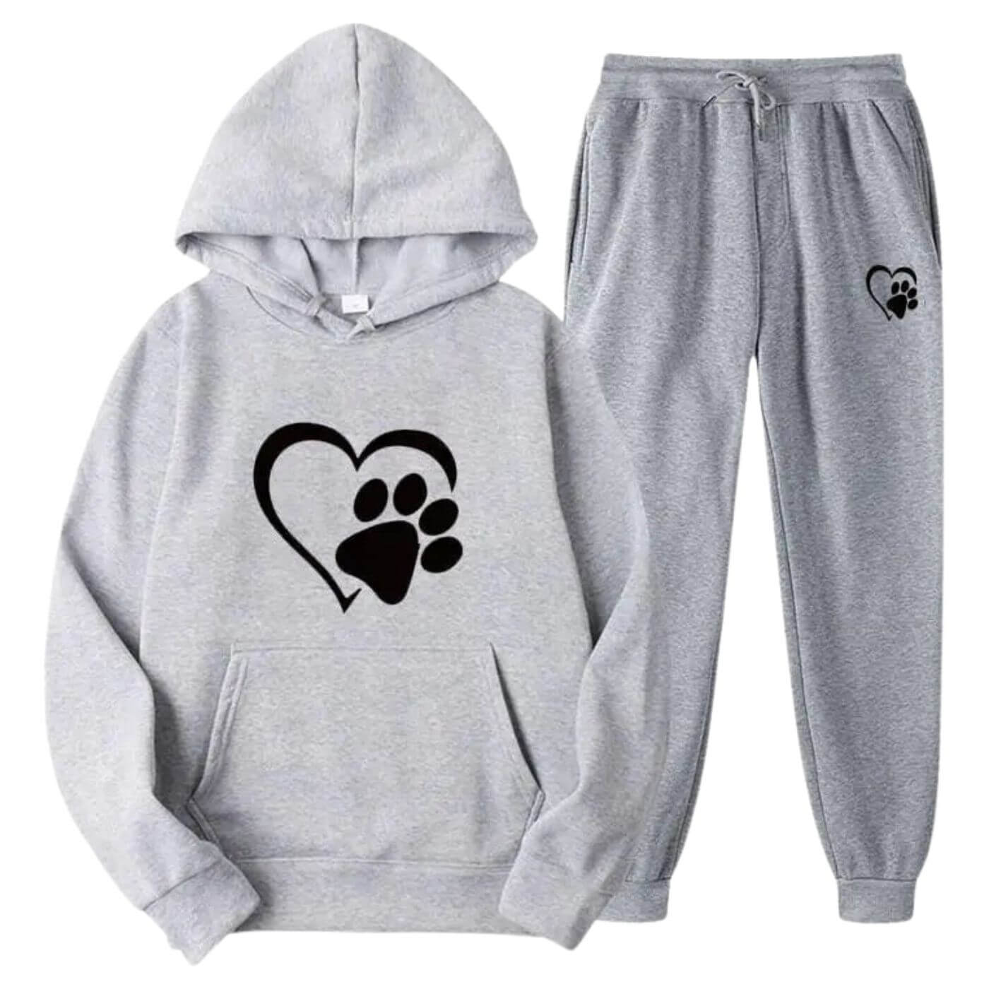 PawComfort Set™ – Mysig Hoodie & Byxor för Kalla Dagar!