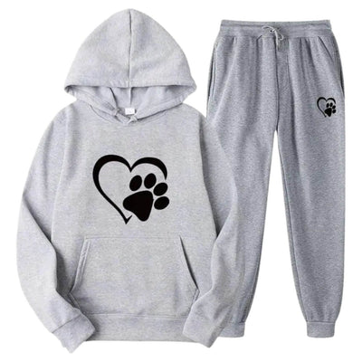 PawComfort Set™ – Mysig Hoodie & Byxor för Kalla Dagar!