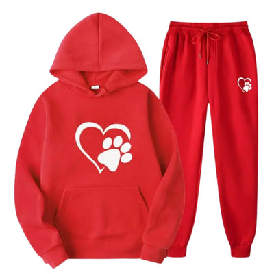 PawComfort Set™ – Mysig Hoodie & Byxor för Kalla Dagar!