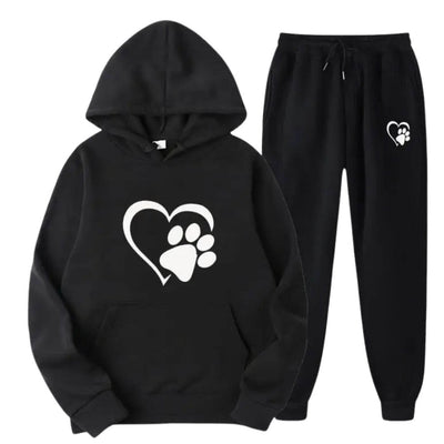 PawComfort Set™ – Mysig Hoodie & Byxor för Kalla Dagar!