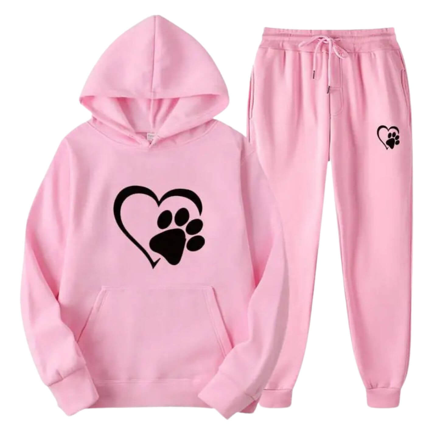 PawComfort Set™ – Mysig Hoodie & Byxor för Kalla Dagar!